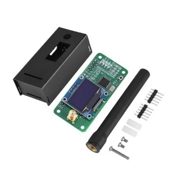 1 Комплект Модул точка за достъп MMDVM За P25 DMR YSF-DSTAR NXDN За Raspberry Pi Zero 3Б + OLED + Метален корпус + Антена