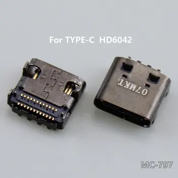 10 Бр. Конектор Micro USB Type-C За докинг станция Lenovo X1 Yoga 2nd ASUS T303 Dell 7389 порт кабел за зареждане Подмяна на захранване dc Ремонт