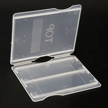 10 бр. Преносими лабораторни ABS-пластмаса, държач за микроскопични слайдове, кутия, опаковка, 2 бр. просторен калъф