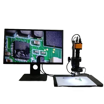 16-Мегапикселова камера за микроскоп + 11,6-инчов LCD дисплей за производството на Висококачествен 3D-Видеомикроскоп VMS16M35-MW-3D +B116-HD