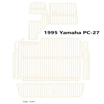 1995 Yamaha PC-27 Плавательная платформа Кокпита на Лодката ЕВА От Изкуствена пяна Tick Настилка на Палубата
