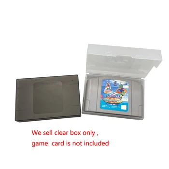 20pcs Пластмасов капак за игра касета N64, Покриване на карти, Пластмасов защитен калъф, кутия за съхранение