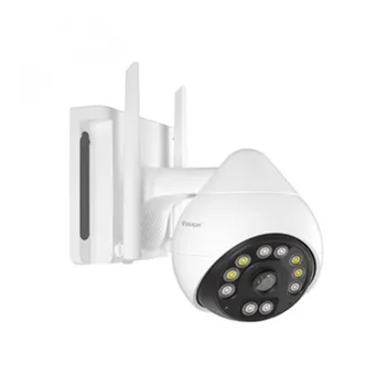 4MP 1440P Безжичен WIFI IP67 външна IP камера AI Humanoid Откриване на движение Димна аларма Монитор за домашно сигурност