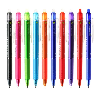 5шт канцеларски материали tudent цветна стираемая писалка за печат 23ef стираемая химикалка за подпис 0,5 /0,7 неутрална дръжка