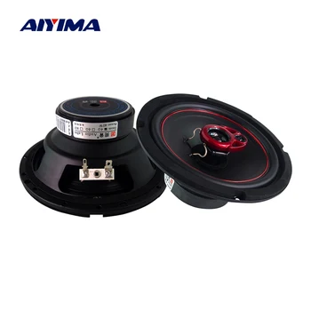 AIYIMA 2 елемента 6,5 инчов автомобилен коаксиален говорител 100 W на 4 Ω високоговорител HiFi Music Fever Аудио звук високоговорител