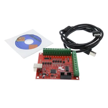 CNC USB MACH3 Breakout board 100 khz 4 оси интерфейс за драйвер контролер за движение заплащане на водача