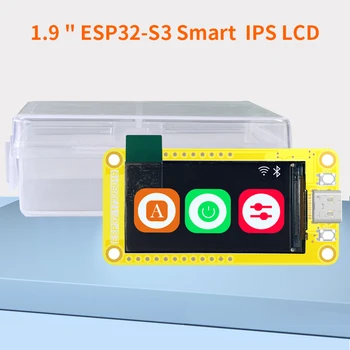 ESP32-S3 1,9 Инчов Смарт дисплей HMI 8M PSRAM 16M Флаш такса за Arduino LVGL WIFI и Bluetooth 1,9 Инчов 170*320 IPS LCD TFT Модул