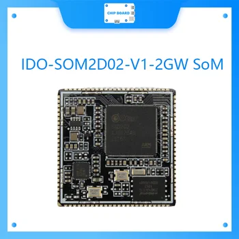 IDO-SOM2D02-V1-2GW SoM на базата на SSD202 SoC - 128 MB DDR3 ram и 2 GB флаш памет SPI