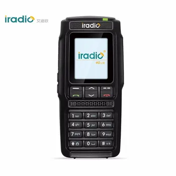 Iradio H9 4G СИМ-картата е двустранно радио бестселър с капацитет на батерията от 4000 ма Poc-радио LTE Уоки Токи