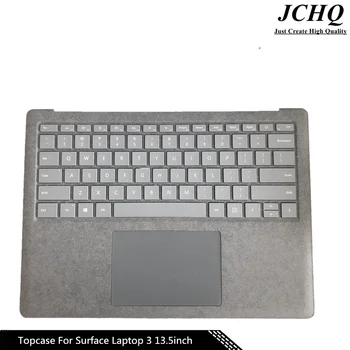 JCHQ за лаптоп Surface 3 1868 Topcase с клавиатура Гъвкав кабел треска US Farbic