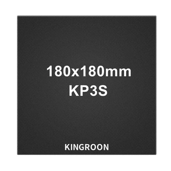 KINGROON KP3S Стъклена Легло с топъл Обновяване на висока температура Печат Ультраосновная Карборундовая Стъклена Монтажна Плоча 180x180x3,8 мм Платформа