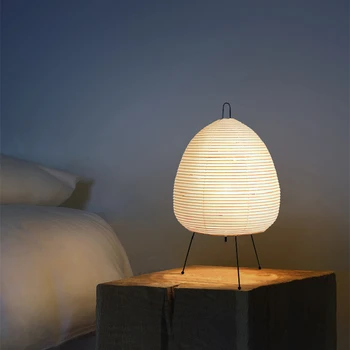 Kobuc, японската настолна лампа от оризова хартия, лампа за всекидневната, led лампа за прикроватной нощни шкафчета, кабинет, хотел изкуство, творчески под лампа-статив