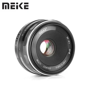 Meike 25 мм f1.8 APS-C Широкоъгълен Ръчен обектив Prime за Беззеркальной фотоапарат Canon EF-EOS M M M3 M5 M6 M10 M50 M50II M100 M200
