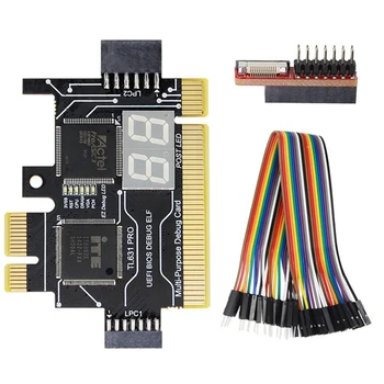 TL631 PRO лаптоп PCI Диагностична карта на PCI-E за MINI ЗЗК дънна Платка Диагностичен Тестер анализатор английска карта