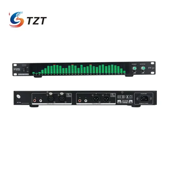 TZT БДС PP-31 зелен/син/бял цифров анализатор на звуковия спектър Дисплей 1U Музикален спектър VU метър 31 сегмент