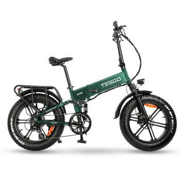 Tesgo Хм-Pro Електрически сгъваем велоергометър повишена проходимост Softail 1000W Ebike с акумулаторна батерия Samsung