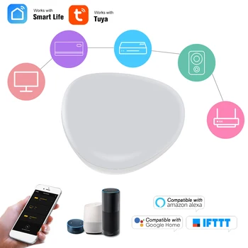 WiFi-IR Дистанционно Управление Хъб за Климатик TV-конзола Tu-ya приложение Smart Life Гласово Управление на Работа с Алекса Google Home