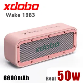 Xdobo Wake1983 50 W Bluetooth Високоговорител Преносим Безжичен Супер Бас Водоустойчив Субуфер 360 Стерео Съраунд TWS Колона Звук Ба