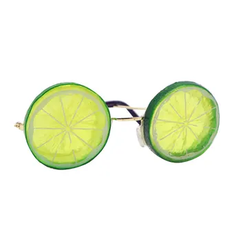 Възрастни детски очила във формата на лимон, креативни, забавни наряжаемые очила, подпори за сватбена фотография на открито/на закрито, подпори за парти по случай рождения ден