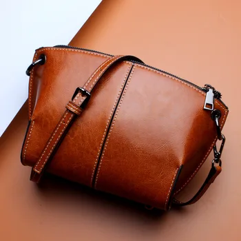Дамска чанта 2023, нова мода проста чанта през рамо, женствена чанта