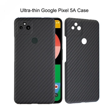 Директна Доставка, в Момента Арамидное влакна, Въглеродни влакна За Google Pixel 5A, Ултра-Защитен калъф за вашия телефон Pixel 5A 5G, Твърд калъф
