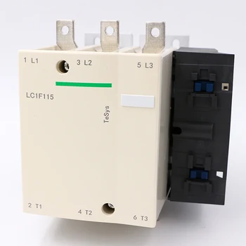 Електрически магнитен контактор за променлив ток LC1F115G7 3P 3NO LC1-F115G7 115A макара 120 vac