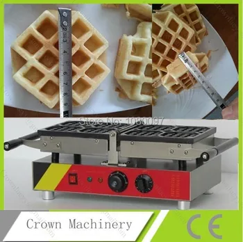 Електрически хлебопекарни обзавеждане шейкове вафельницу; продава се машина за готвене на вафли