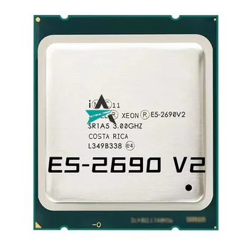 Използван е процесорът Xeon E5-2690 V2 e5 -2690 V2 SR1A5 3.0 Ghz 10 Основната 25MB Socket LGA 2011 Xeon ПРОЦЕСОРА E5-2690V2 SR1A5