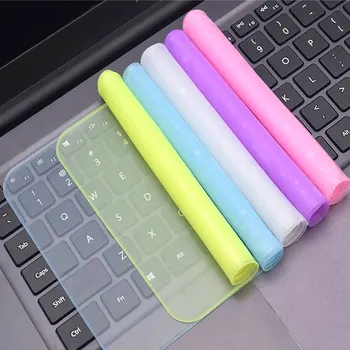 Калъф за лаптоп клавиатура, моющаяся силиконова защитно фолио за клавиатура, прахоустойчив калъф за универсален лаптоп Lenovo Macbook
