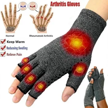 Компресия ръкавици от артрит, превръзка за облекчаване на болки в запястном канал, превръзка за жени, унисекс гривна за терапия, зимата е топло 2021, новост