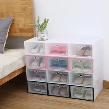 Нов органайзер за чекмеджета за обувки, разделител кутии, домашна кутия за обувки