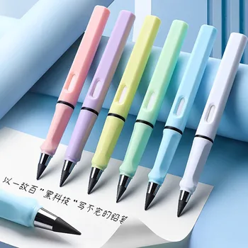 Нова технология Безкрайни моливи без заточване, неподвластна на времето моливи без мастило, Кавайные химикалки без ограничения, канцеларски материали, ученически пособия