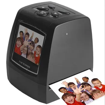 Преносим скенер негативен филм, 35 мм, 135 слайд, 5-мегапикселов конвертор снимка цифрово изображение, USB, цифров цветен фотокопир, штепсельная вилица ЕС
