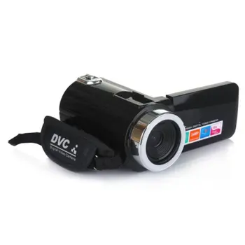 Професионална HD-камера за нощно виждане, 3,0-инчов LCD-фотоапарат, 18-кратно цифрово увеличение, камера с микрофон, аксесоар