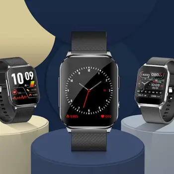 Спортни умен часовник IP67, водоустойчива, за наблюдение на състоянието на здравето в реално време, Bluetooth-съвместими ръчни часовници унисекс, умни часовници за улицата