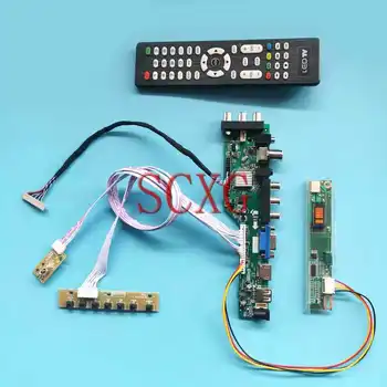 Такса цифров контролер на DVB за HV121WX4 LP121WX1 LTD121EXVV 1280*800 USB HDMI-Съвместим комплект VGA AV, RF 12,1 