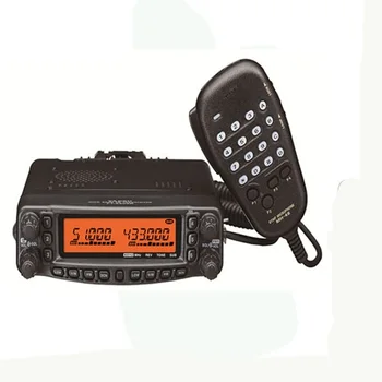 УКВ Мобилно радио 2-полосное Радио quadband телефони дисплей двойна лента радиото в автомобила 50 W на Далечни разстояния Yaesu Уоки Токи FT-8900R