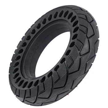 Черна гума за скутер 10X2,50, плътна гума 60/70-6,5, гума гума за Ninebot Max G30 Аксесоари за скутери
