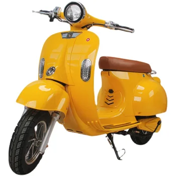 електрически мотоциклет 70 До 1200 Вата, комбинациите двухколесный скутер, литиева батерия, Римска ваканция в ретро стил