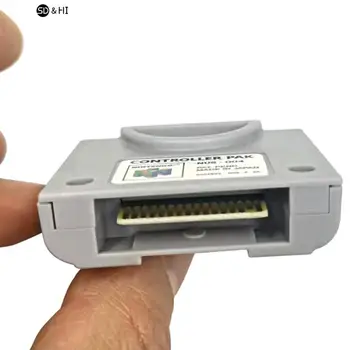 за N64 Controller Pak (NUS-004), комплект за разширение, подмяна на касетата с карта с памет, за запазване на играта напредък N64